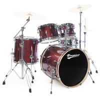 Premier APK Modern Rock 5 Piece Drum Kit Red