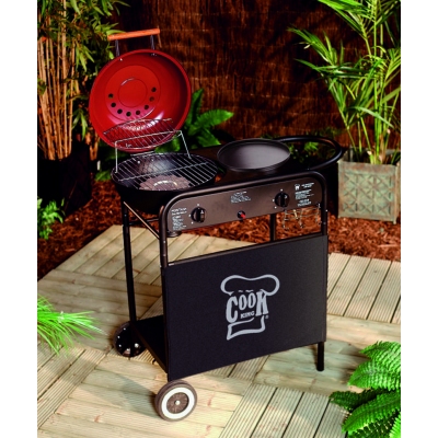 Premier Cook King Montana Gas Kettle Grill