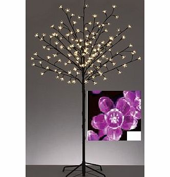 Premier Decorations 1.5m (150cm) Pink LED Cherry Tree