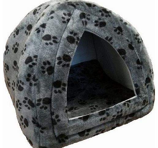 Premier Drop Shop 2 Piece Small Grey Cat Igloo House by PremierDropShop