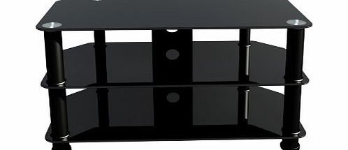 Premier Glass Stand for 42-inch LCD/LED TV - Black