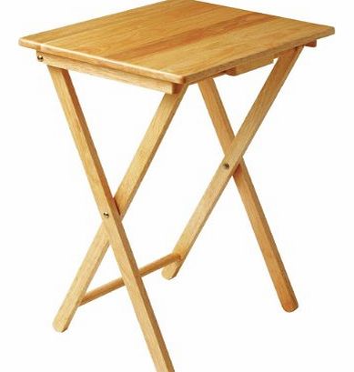 Premier Houseware Solid Wood Folding TV / Laptop / Craft Table