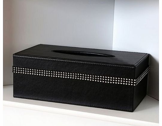 Premier Housewares Dining Chair Leather Effect with Chrome Frame and 4 Square Back Design - 99 x 49 x 43 cm - Set of 4 - Brown