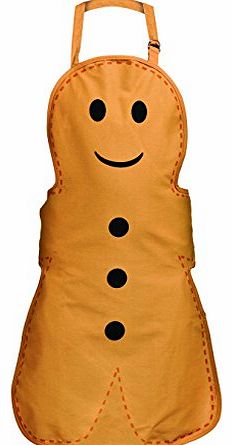 Premier Housewares Gingerbread Man Adult Apron - 86 x 69 x 1 cm