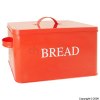 Premier Housewares Red Enamel Bread Bin