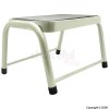 Premier Housewares Silver Metal Step Stool