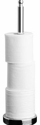 Premier Housewares Toilet Roll Storer - Chrome