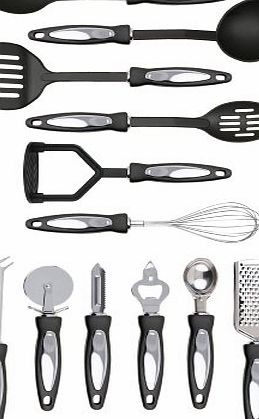 Premier Housewares Tool Set - 12-Piece - Stainless Steel