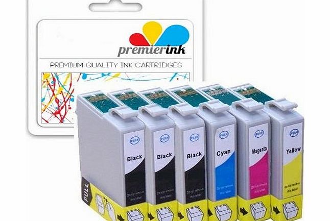 E-1295 / T1295 X 4 Compatible Printer Ink Cartridges Fit Epson Stylus B42Wd, Bx305F, Bx305Fw, Bx320Fw, Bx535Wd, Bx625Fwd, Bx630Fw, Bx635Fwd, Bx925Fwd,Bx525Wd, Bx935Fwd, Sx235W, Sx420W, Sx4
