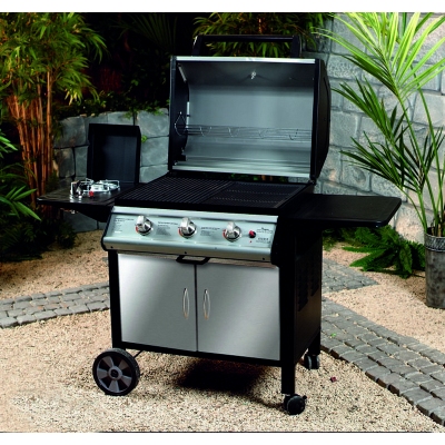 Taunton Deluxe Barbecue (3 Burner) with Side Burner