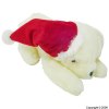Premier Soft Sensations Cuddly Christmas White Puppy 30cm