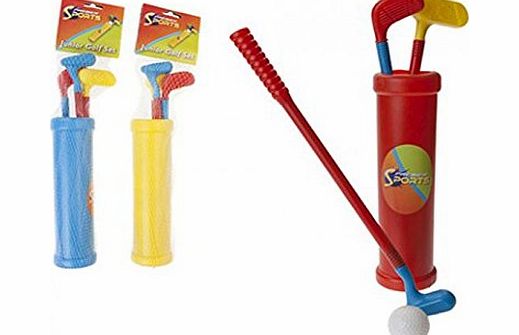 Junior Boys Golf Set Outdoor Fun Garden Playground Kids Toy Games For Children