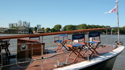 Premier Sunday Lunch Cruise on the Thames for Two