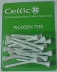 Celtic FC Wooden Tees 70mm PLCLFCWT