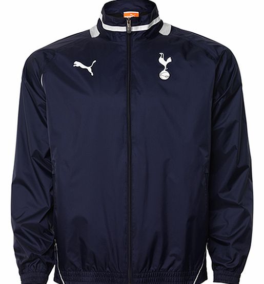Premiership Sale Puma 2011-12 Tottenham Puma Rainjacket (Navy) - Kids
