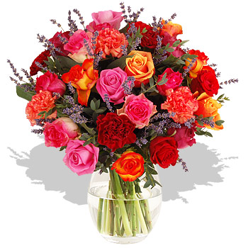 premium Rose and Lavender - flowers