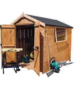 premium Shiplap Wooden Shed 8 x 6ft