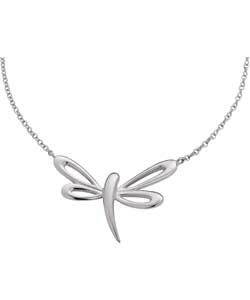 Sterling Silver Dragonfly Necklet