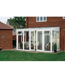 premium Traditional Large Lean to Conservatory -