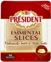 President Emmental Slices (200g) On Offer