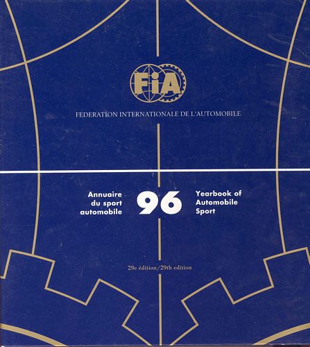 Press Packs FIA 1996 Yearbook