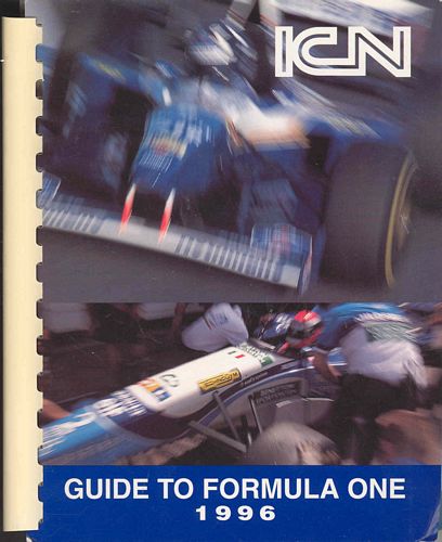 Press Packs ICN Guide to Williams F1 1996