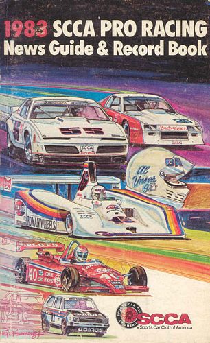 Press Packs SCCA Pro Racing News Guide and Record Book