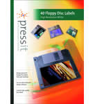 PRESSIT A4 Floppy Disc Label (40)