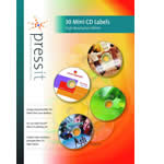 PRESSIT Mini CD Label Pack