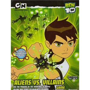 Pressman Ben 10 Aliens v Villains Game