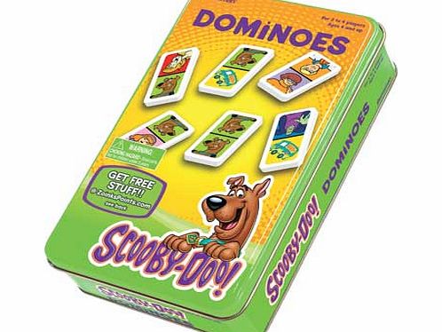 Scooby Doo Dominoes in a Tin