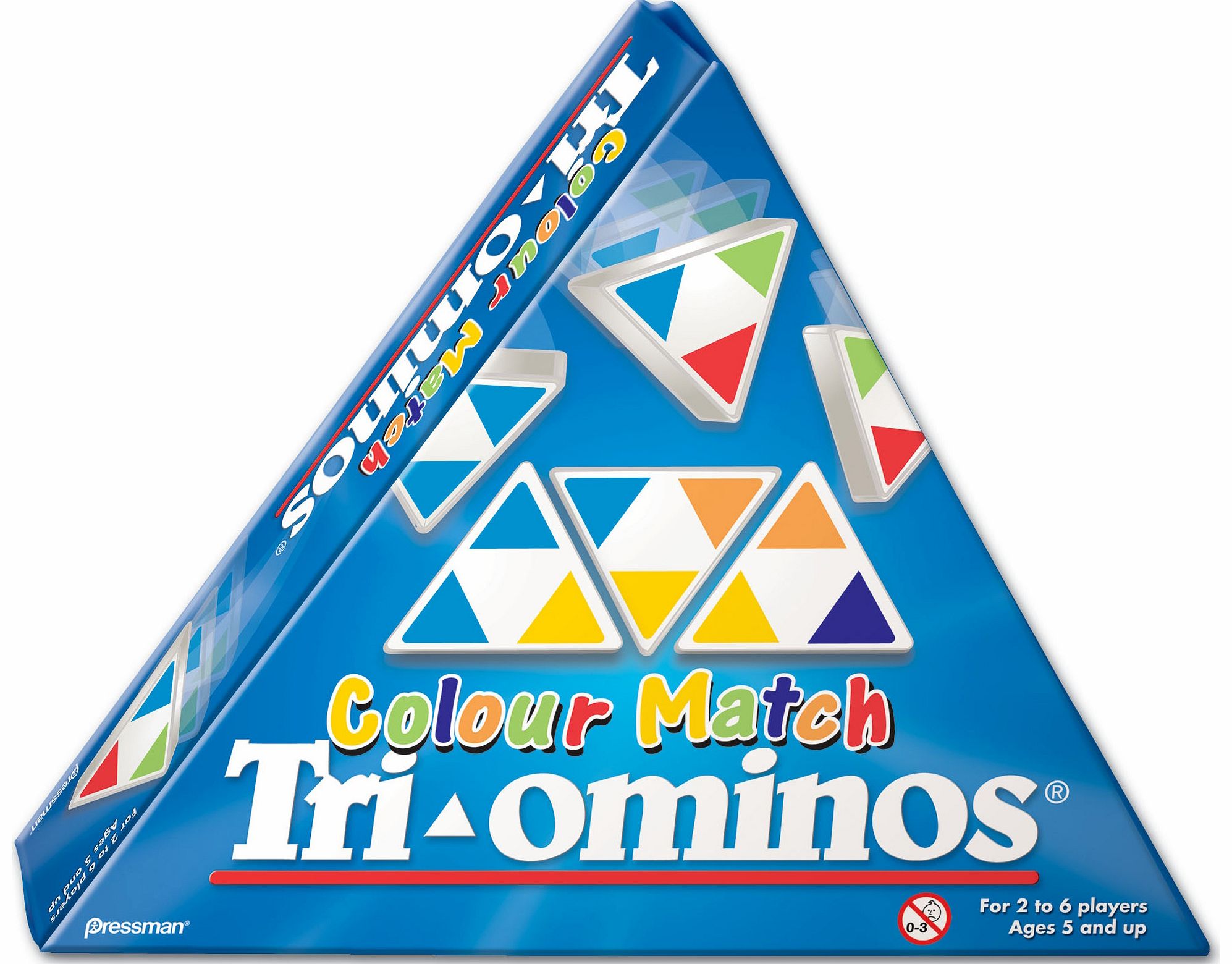 Pressman Toy Int Triominos - Colour Match Regular