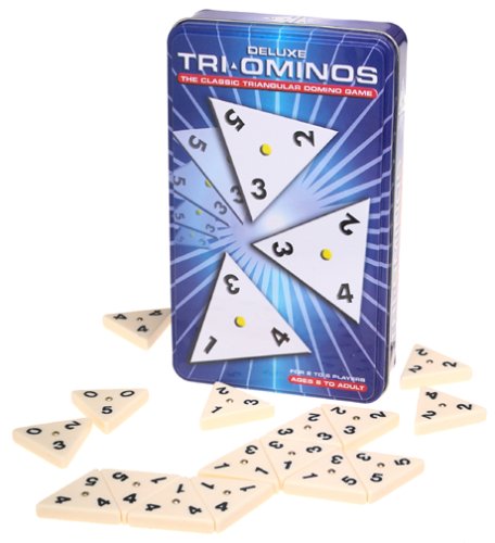 Pressman Toy International Ltd Deluxe Tri-ominos in a Tin