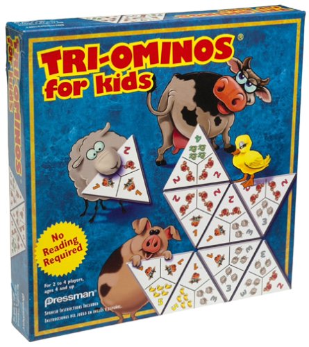 Pressman Toy International Ltd Tri-ominos for Kids