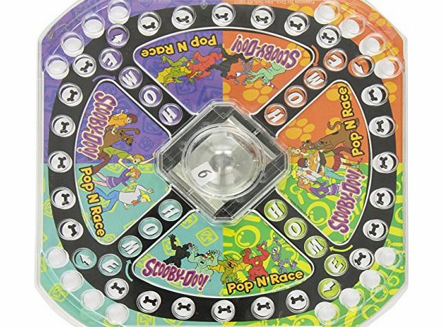 Pressman Toy Pressman Scooby Doo Pop-n-Race Board Game