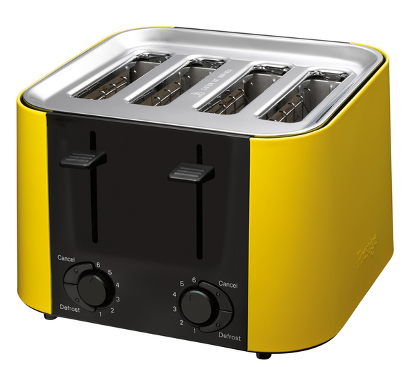2 slice yellow toaster