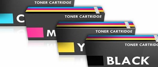 CF210A-CF213A Toner Cartridge for HP LaserJet Pro 200 M251n/M251nw - Assorted Colour (Pack of 4)
