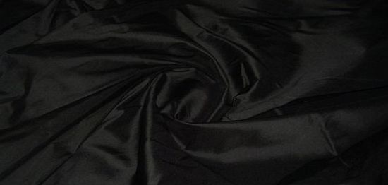 Prestige Fashion UK Ltd BLACK Shot Silk Taffeta Curtain amp; Bridal wear DRESS fabric