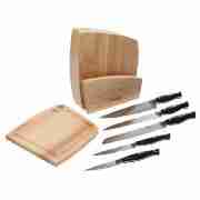 Knife Block with Chopboard 7pc