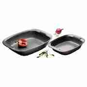 twin pack large & small Roaster
