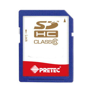 Pretec 4GB SD Card (SDHC) - Class 6