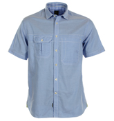 Pretty Green Blue Oxford Shirt