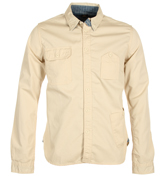 Pretty Green Ecru Jean Shirt