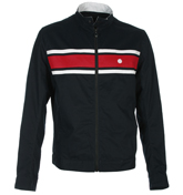 Pretty Green Navy Cotton Twill GP Jacket