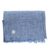 Pretty Green Navy Gingham Check Scarf