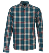 Pretty Green Navy, White and Red Check Shirt