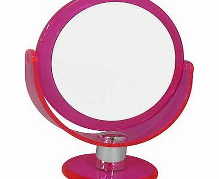 Pretty Pink Standing 2 Sided Mirror