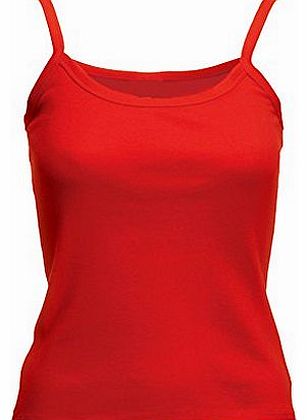 Price Drop 247 Ladies Strap Camisole 220gsm. Available in 7 Colours, Sizes 8 to 18.