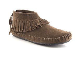 Priceless Ankle Boot With Fringe Detail