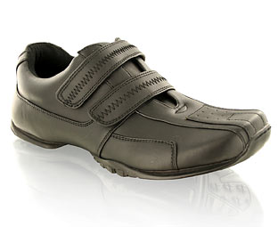 Classic Twin Velcro Casual Shoe - Size 1- 6